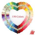 FunHandMade - Colorful Embroidery Floss Set: Add a Splash of Color to Your Creations