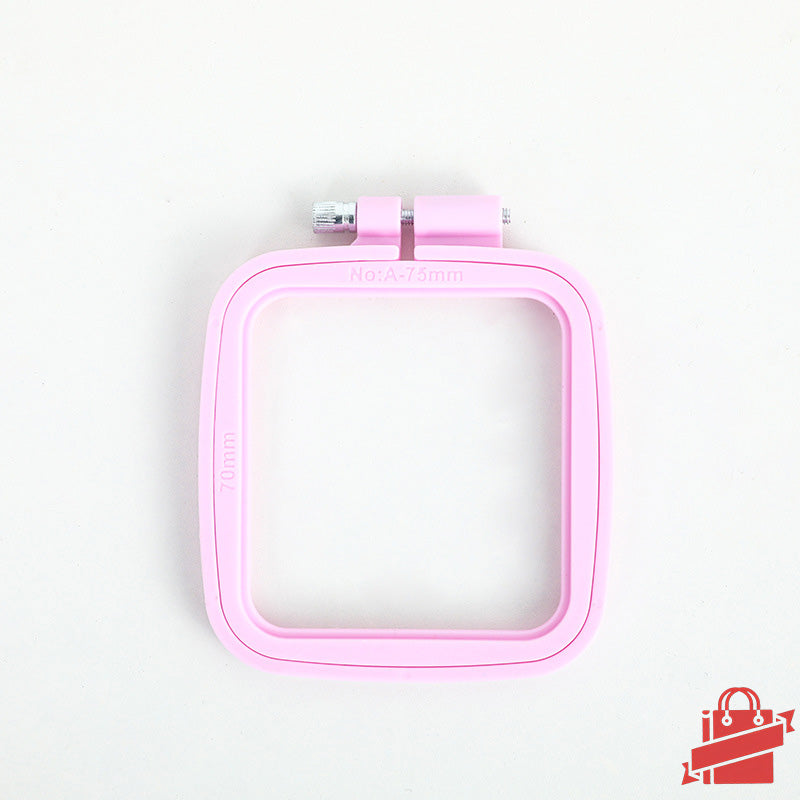 FunHandMade - ABS Square Embroidery Hoops: Perfect for Your Crafting Needs