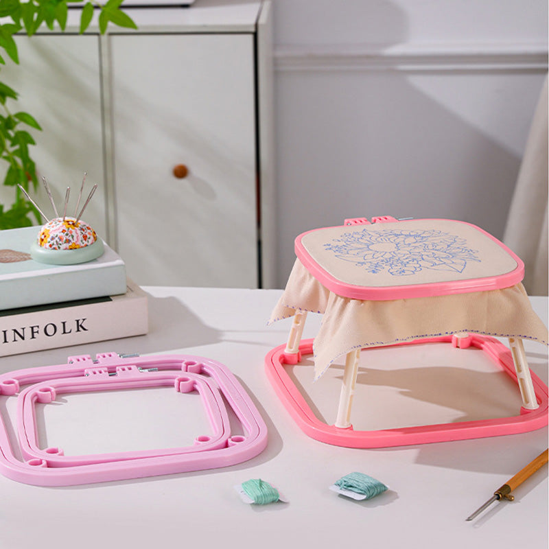 FunHandMade - ABS Double-Layer Embroidery Frame: Stability and Versatility Combined