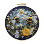 DIY Embroidery Kit Handmade Bee for Beginners Creative Needlework