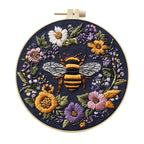 DIY Embroidery Kit Handmade Bee for Beginners Creative Needlework