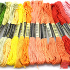 FunHandMade - Colorful Embroidery Floss Set: Add a Splash of Color to Your Creations