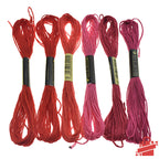 FunHandMade - Colorful Embroidery Floss Set: Add a Splash of Color to Your Creations