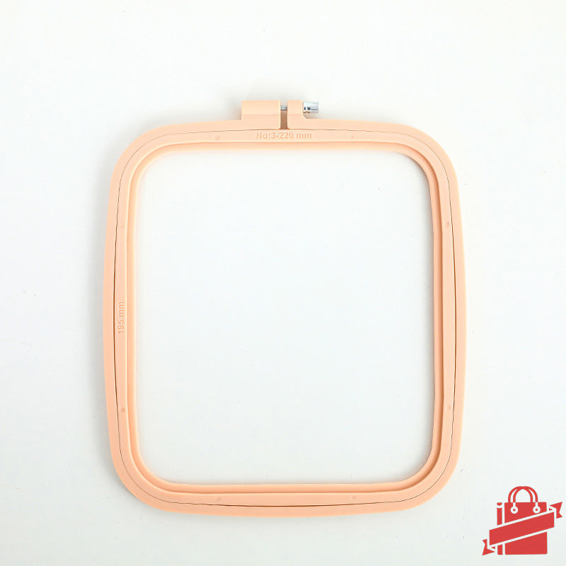 FunHandMade - ABS Square Embroidery Hoops: Perfect for Your Crafting Needs